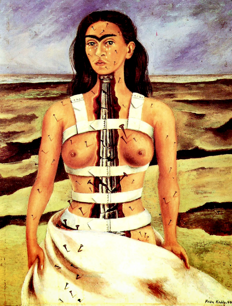 Frida Kahlo. La columna rota. 1944